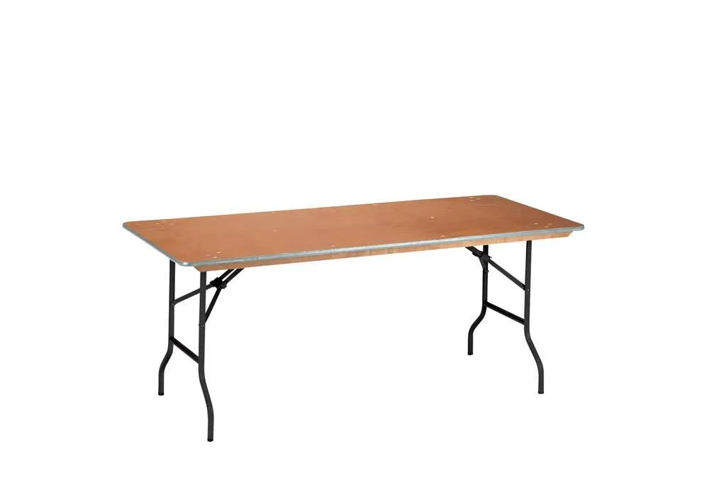 Tafel hout 183x76cm