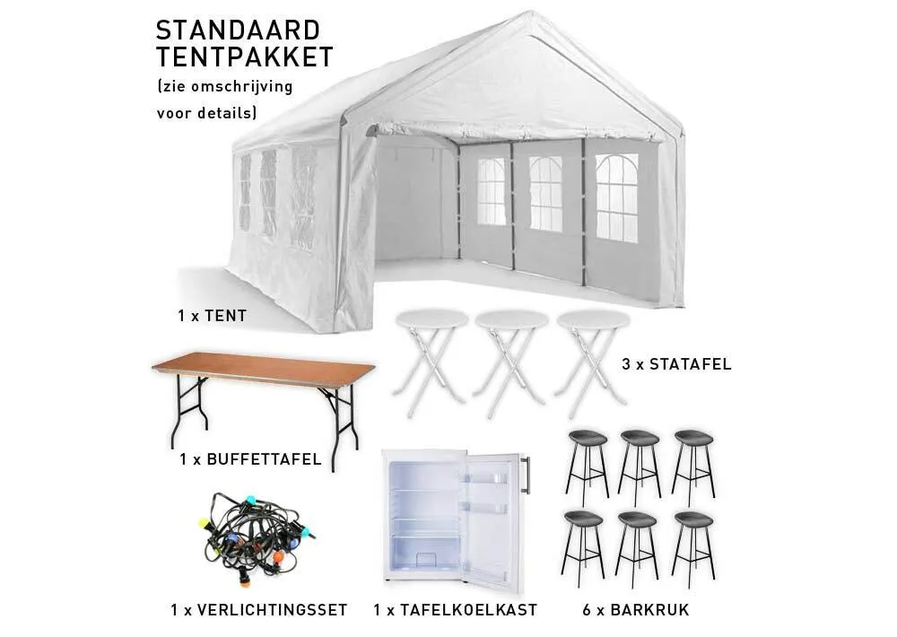 Tentpakket 3x4m