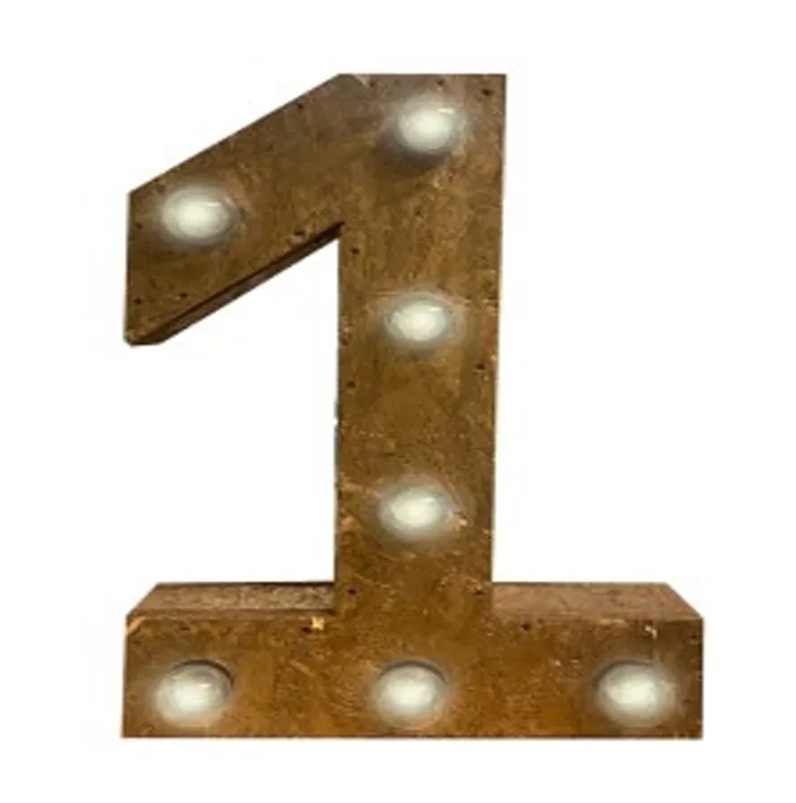 Lichtletter 1 klein