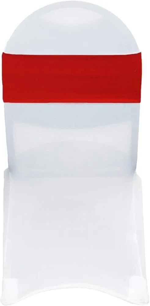Spandex Chair Bands- Red