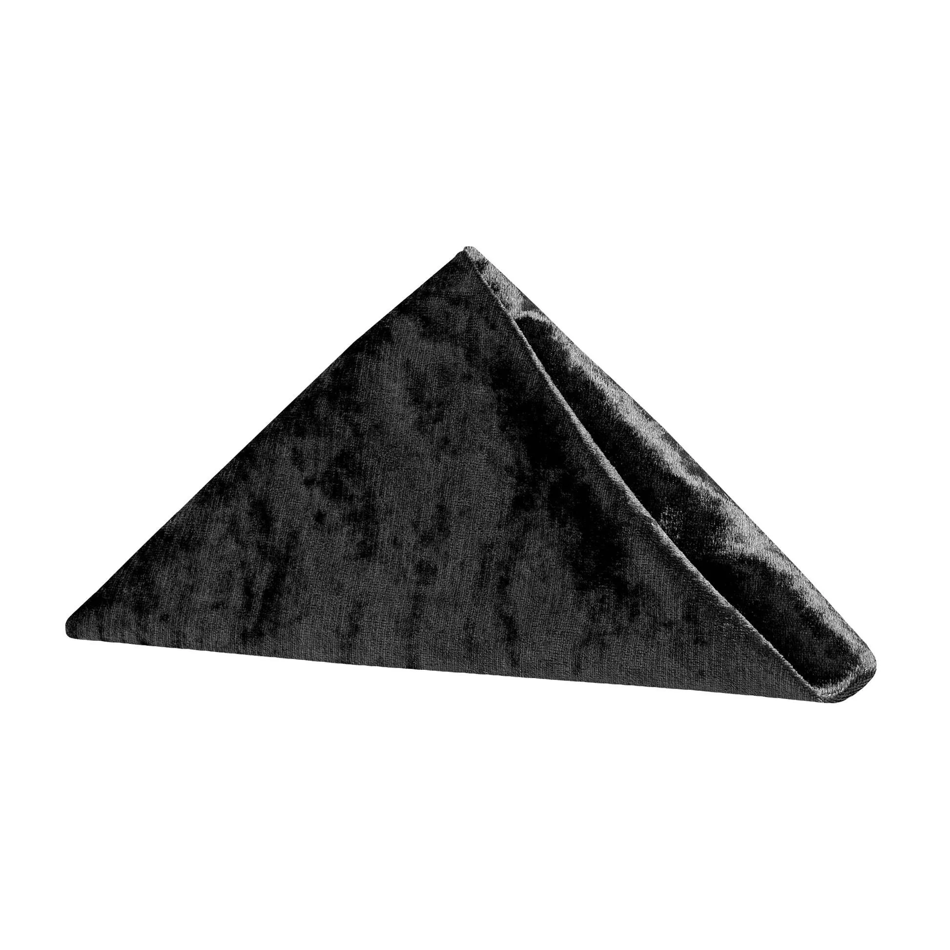Velvet Napkin- Black
