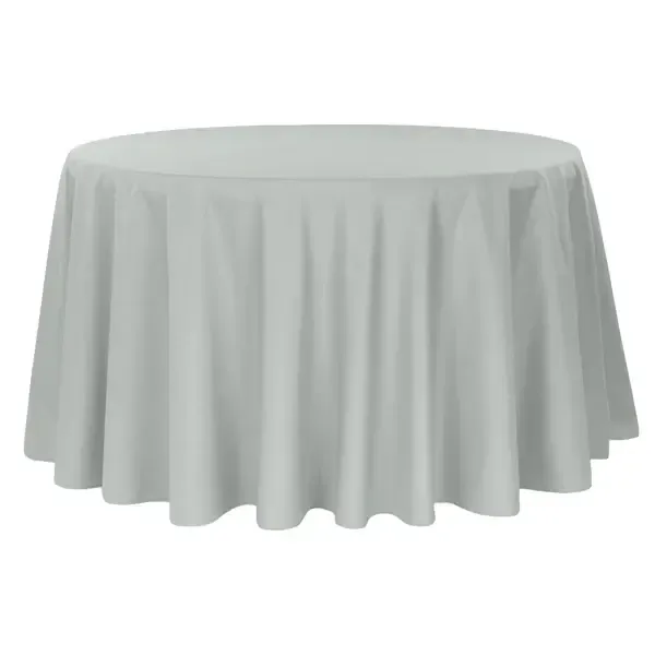Polyester 120" Round- Gray