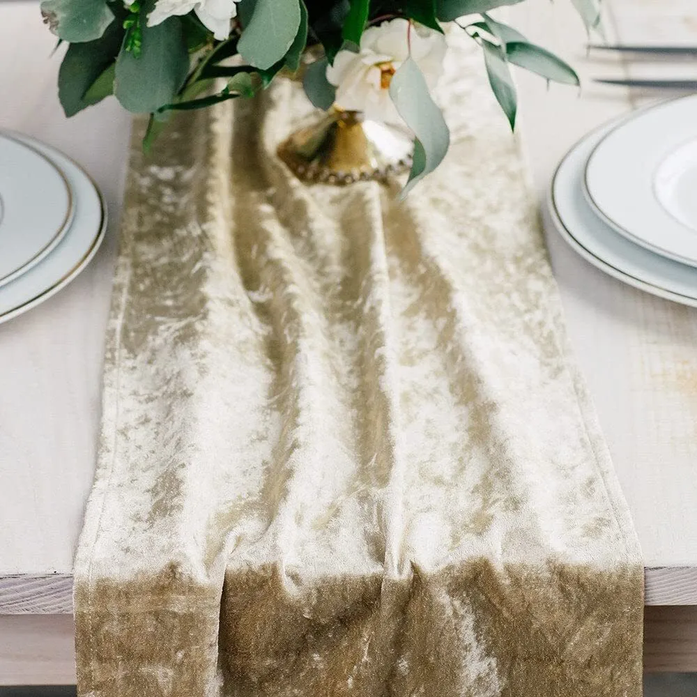 Velvet Champagne Runner