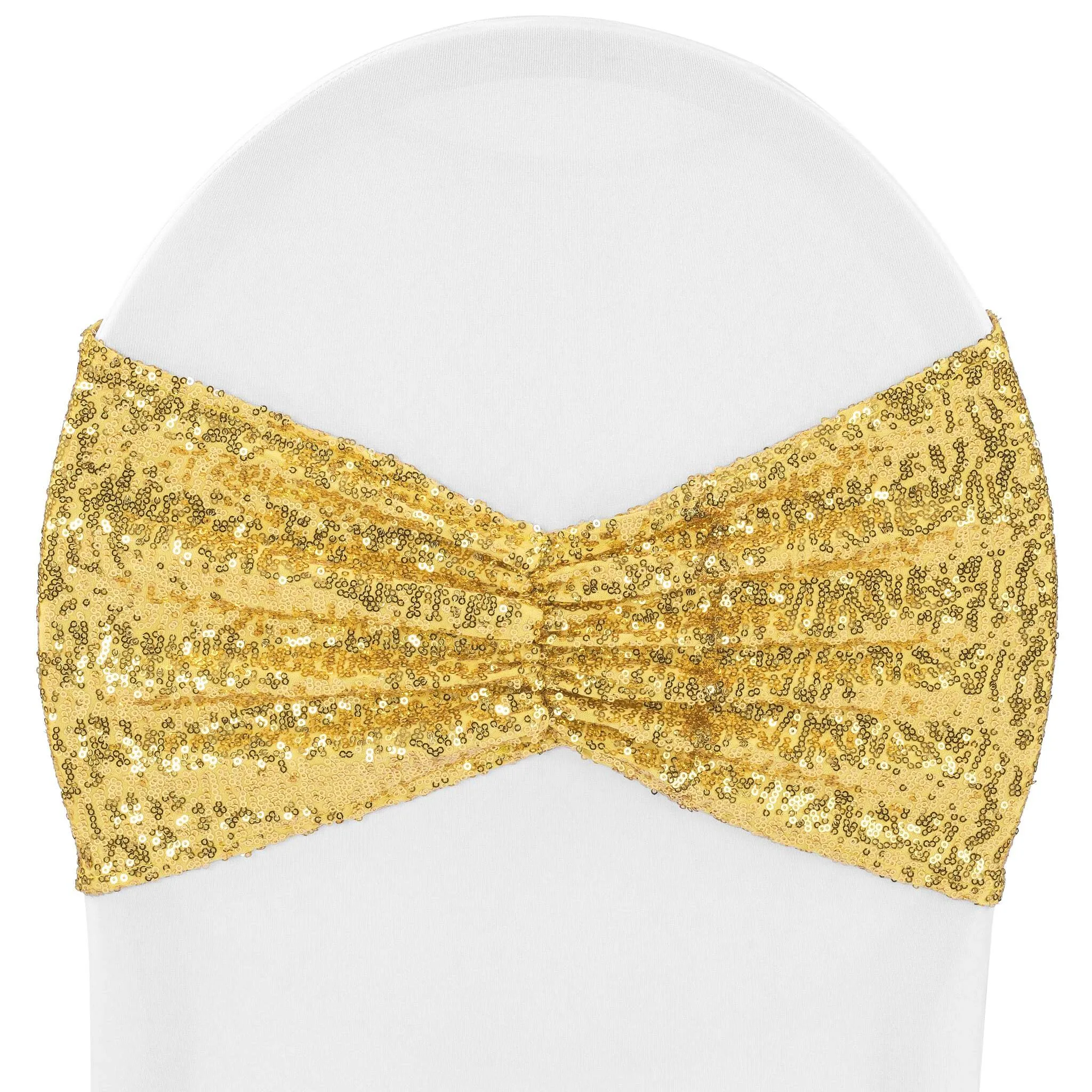 Sequence Chair Band -Gold Ruffle 
