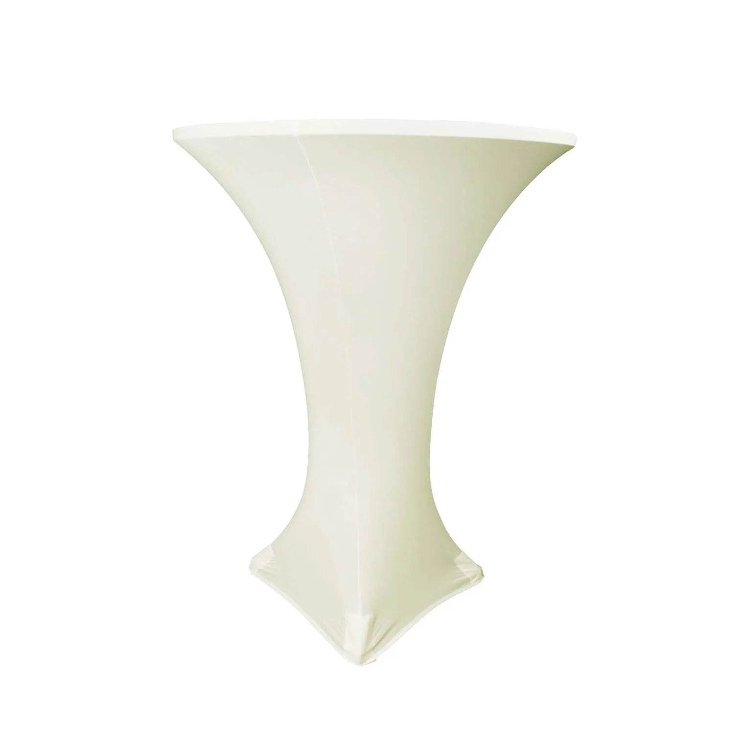 Spandex ivory Cocktail cover 