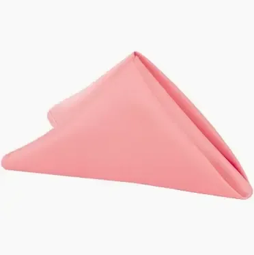 Lamour Satin napkin- Coral