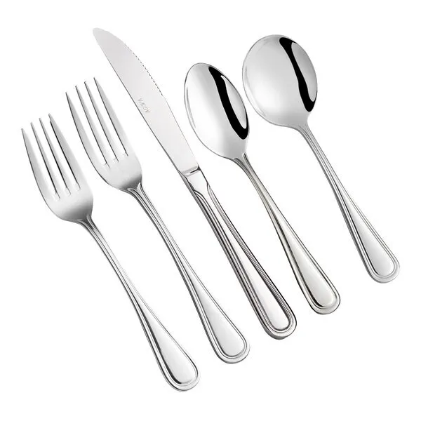 Acopa Edgeworth Silver 5 piece silverware 
