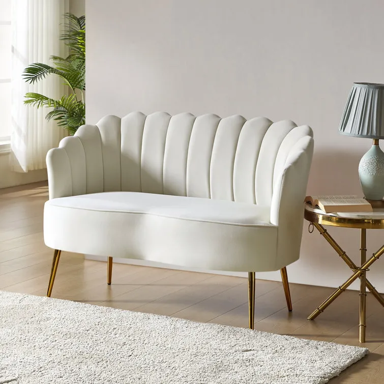 Flor Ivory love seat 
