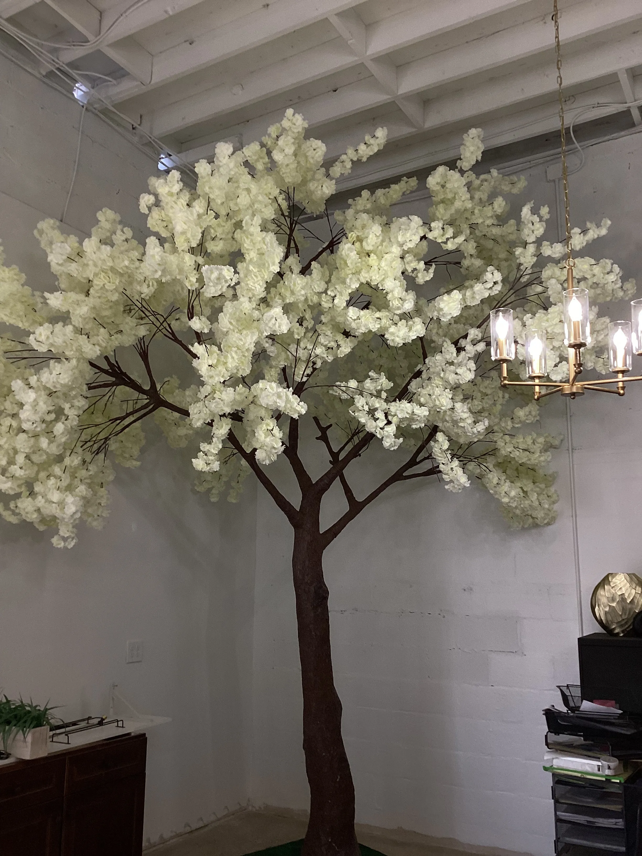 16ft Ivory Cherry Blossom Tree