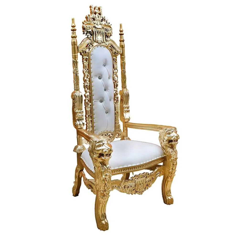 Throne king and queen gold edge 
