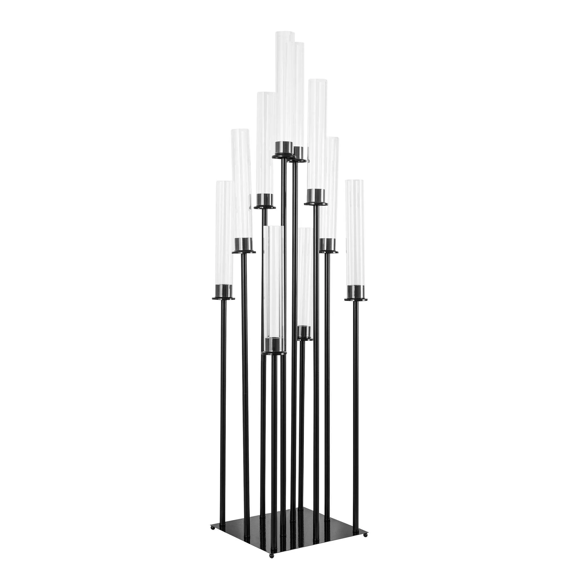 Black 10 Arm Candelabra