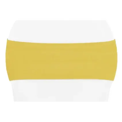 Spandex Chair Band- Gold