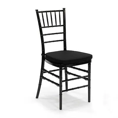Black chiavari chairs 