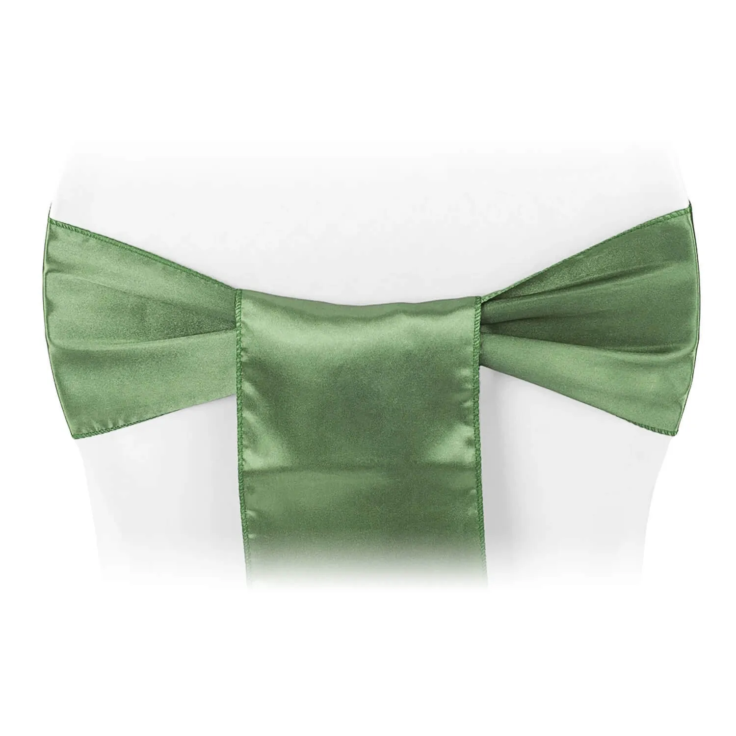Satin Chair Sash- Strong Green