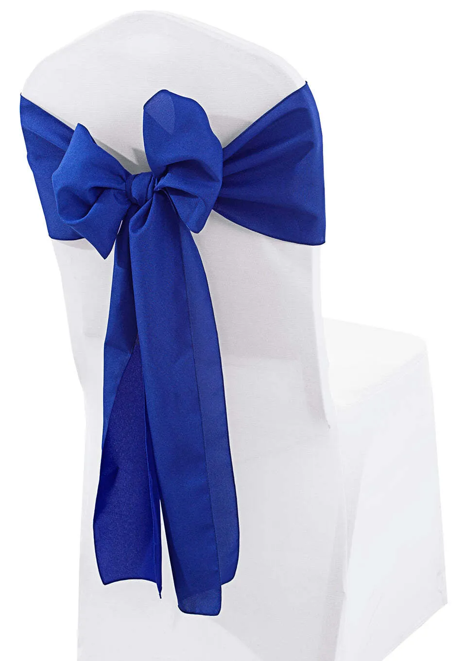 Satin Chair Sash-Royal Blue