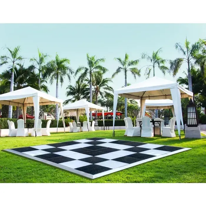 Black and White dance floor 