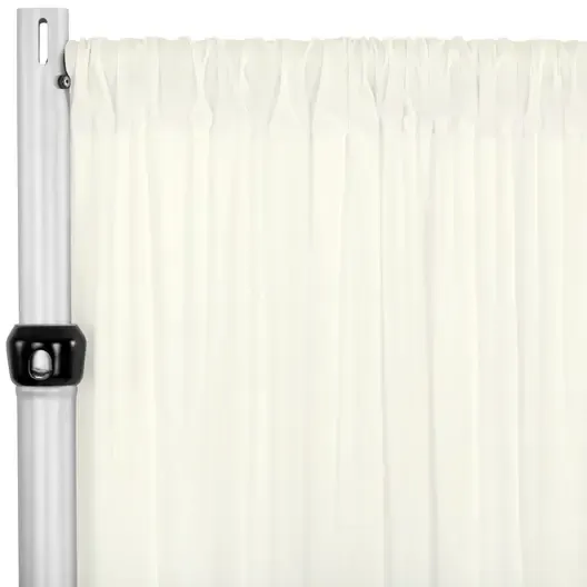 Spandex Drape 10ftH 52"W- Ivory
