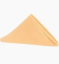 Polyester Napkin- Peach