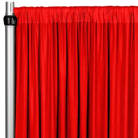 Spandex Drape 10ftH 52"W- Red 