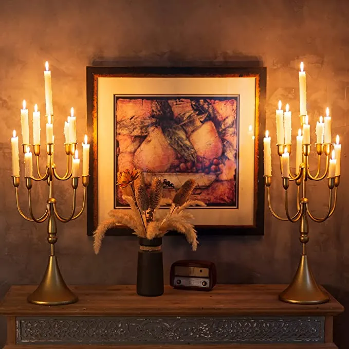 Gold Wedding Candelabra Tall 