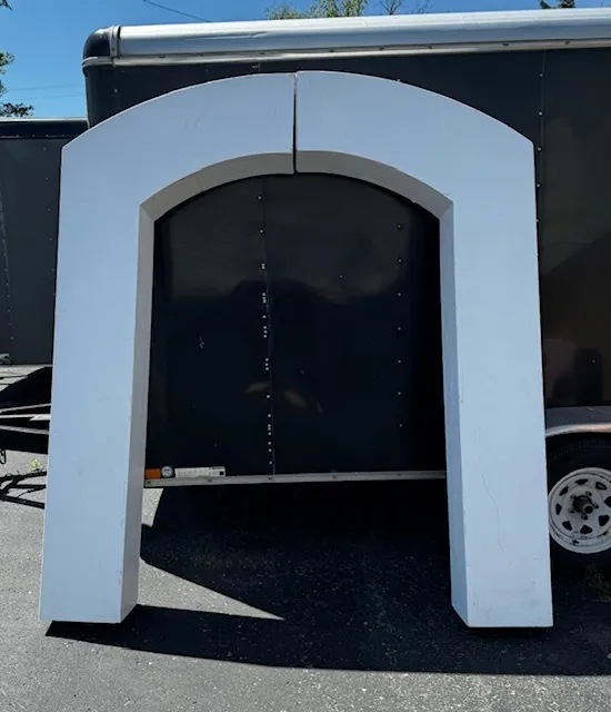 2 Piece Wooden Arch 8'x6' 