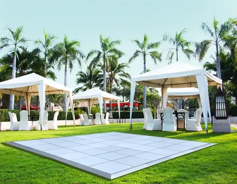 White Dance Floor 
