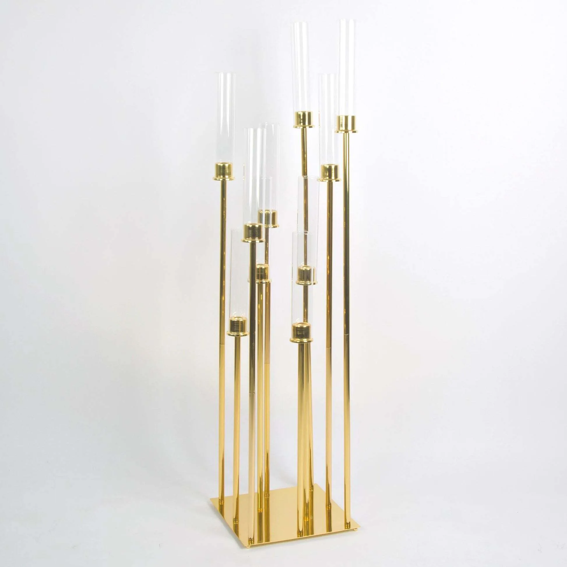 10 arn candelabra gold