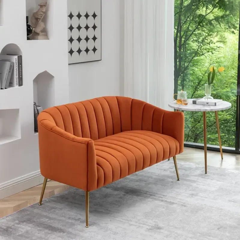 Terri arm love seat 