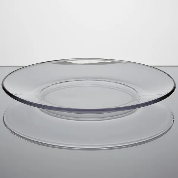 Clear Dinner Plates 