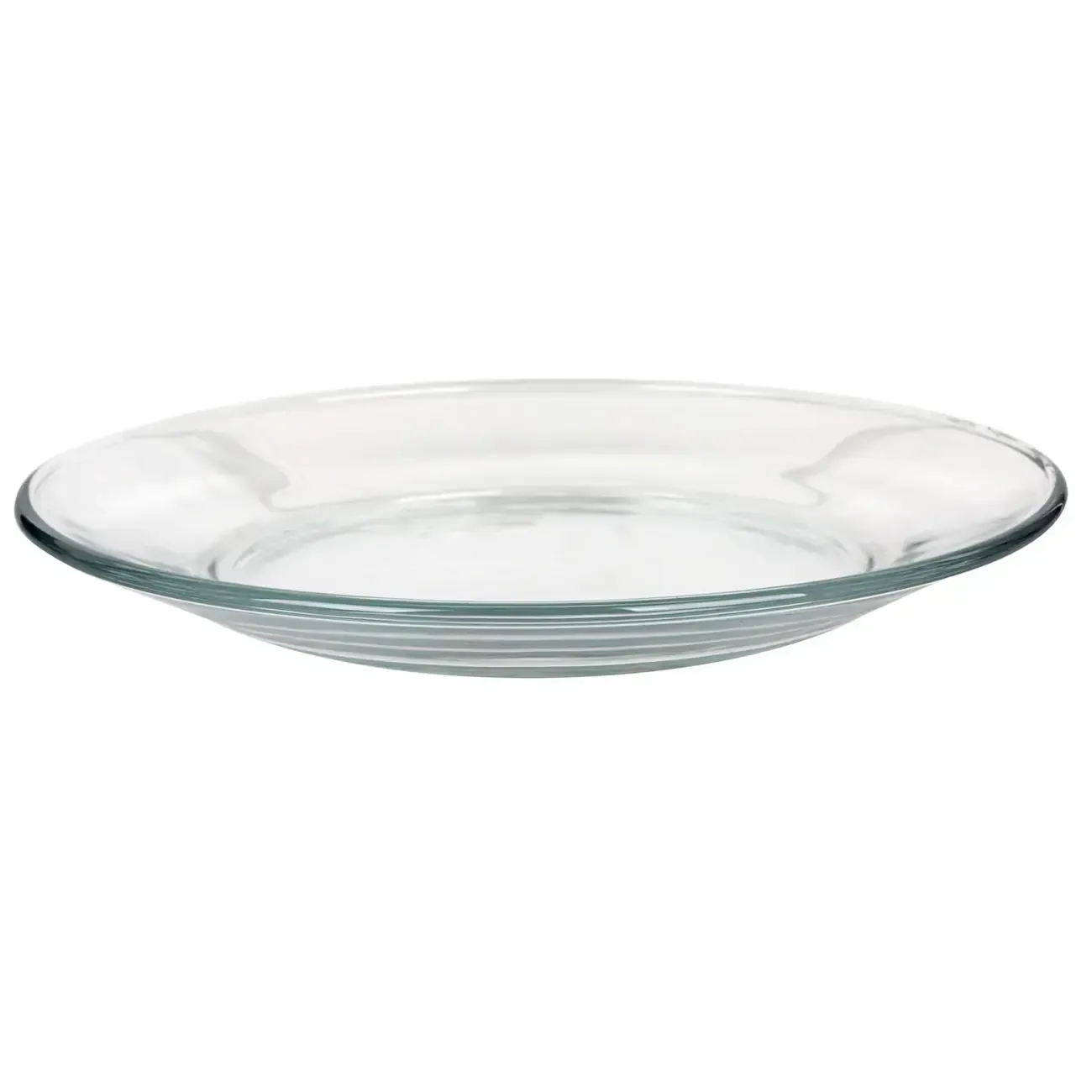 Clear cake plate 7.5