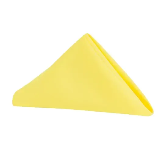 Polyester Napkin- Canary Yellow 
