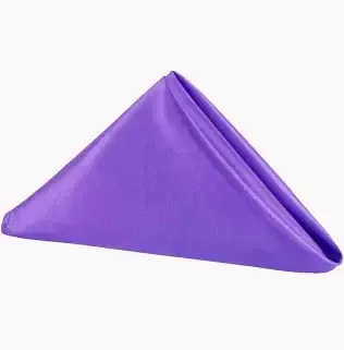 Satin Napkin- Purple
