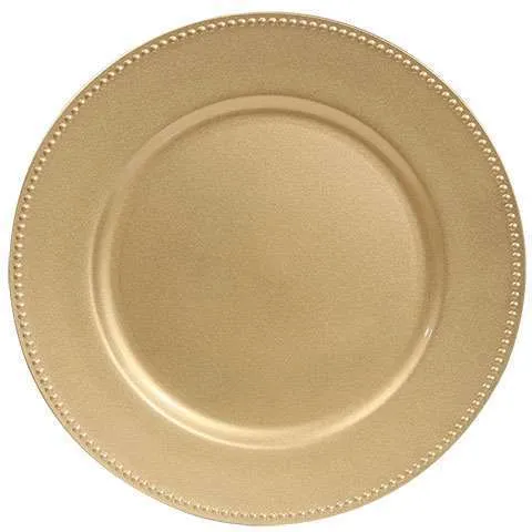 Gold Dots Charger 