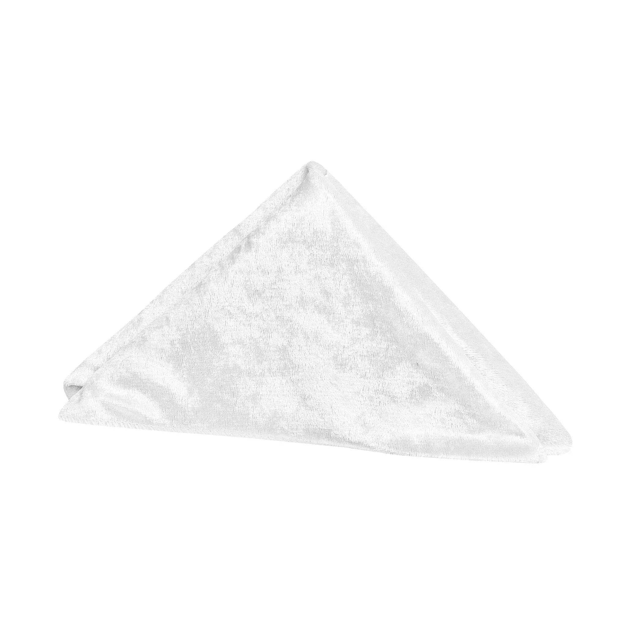 Velvet Napkin- White