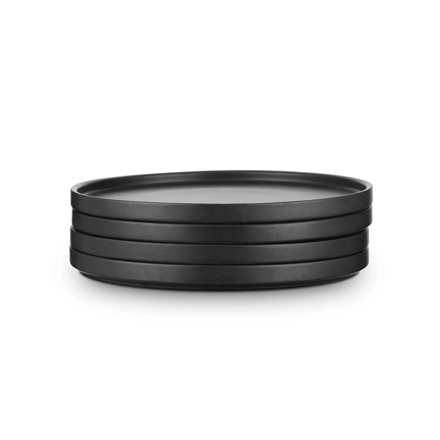 Celina Dinner Plates Black Matte