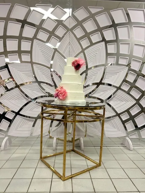 Gold Diamond table 