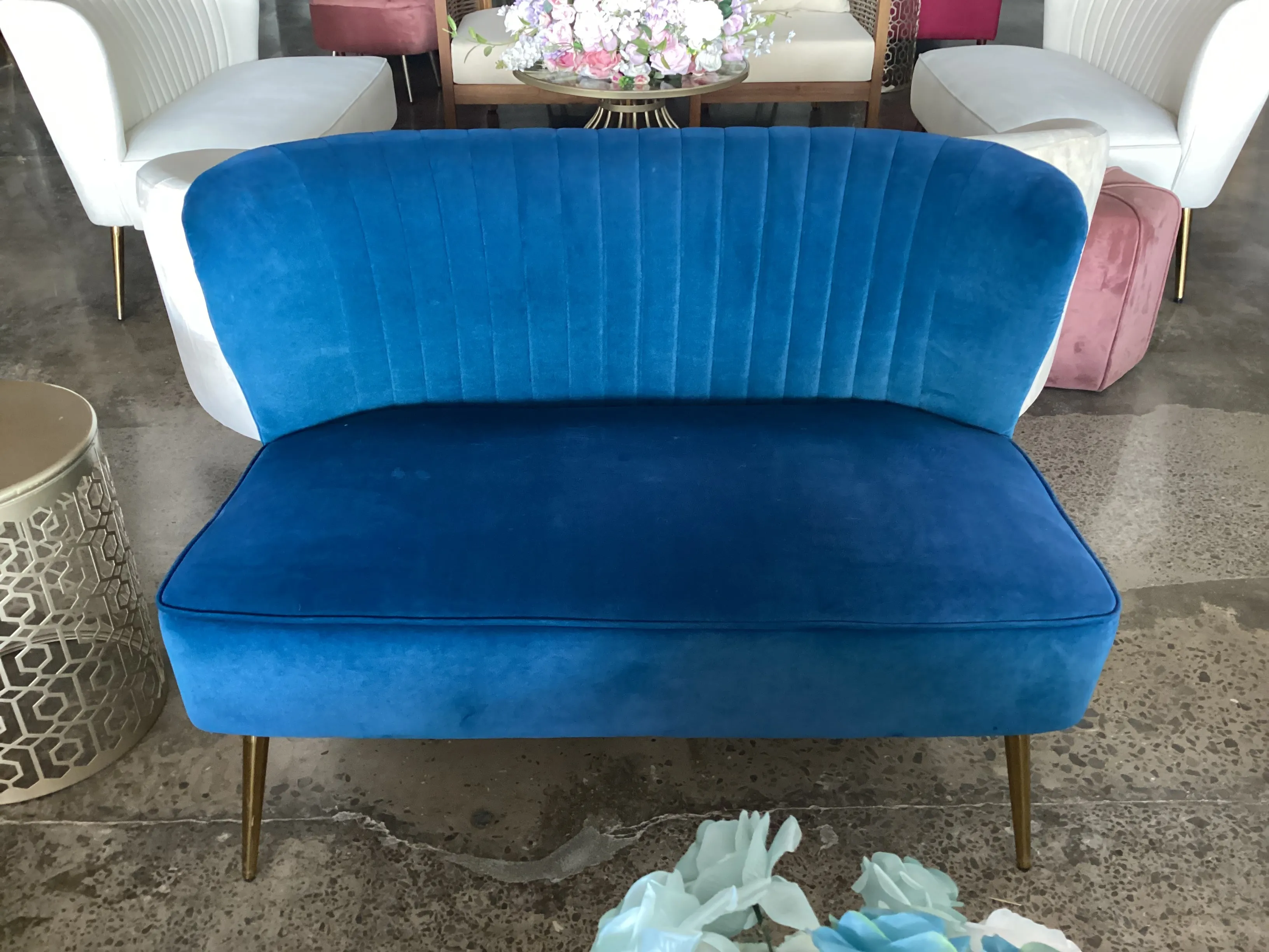 Royal Blue Couch
