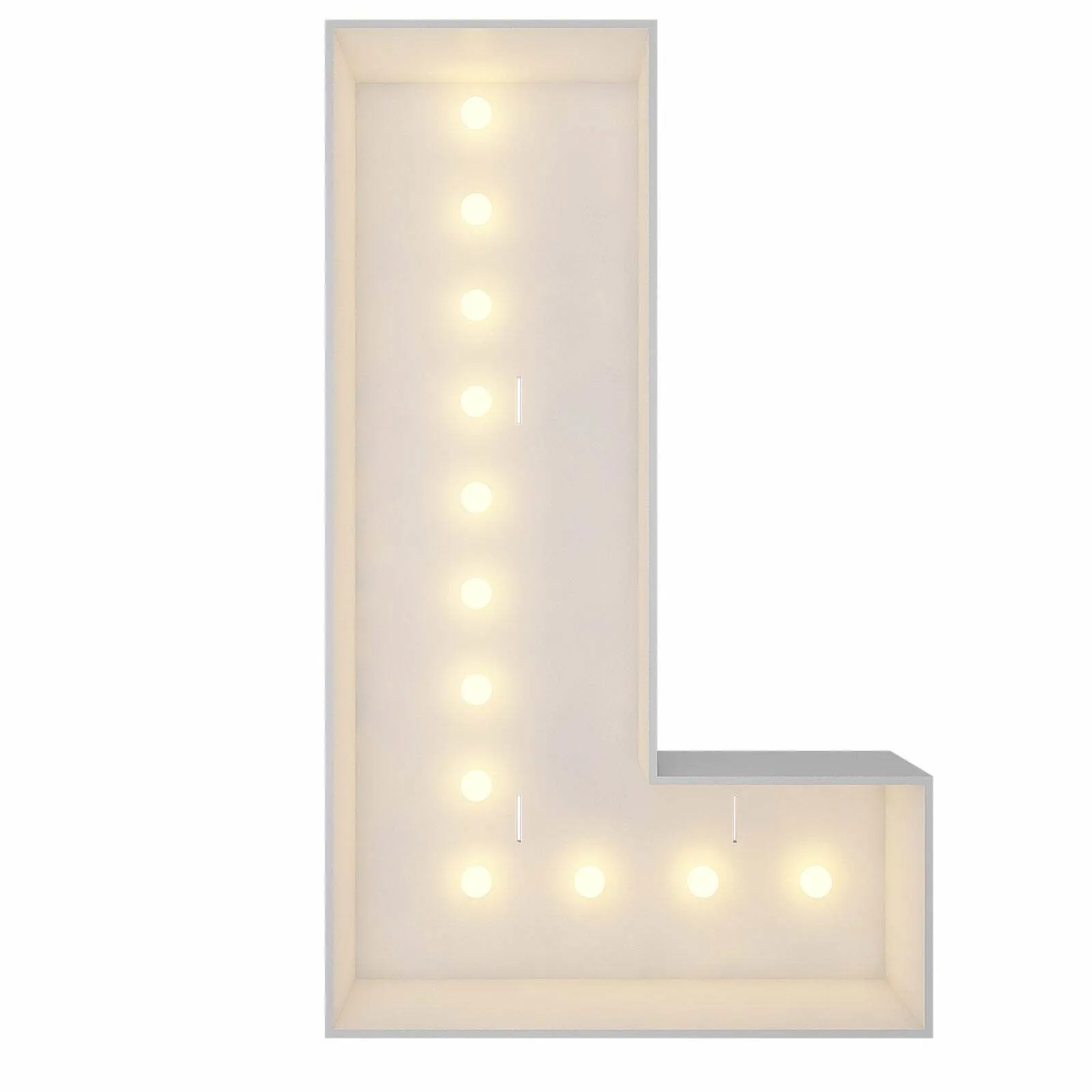 Letter “L” marquee 