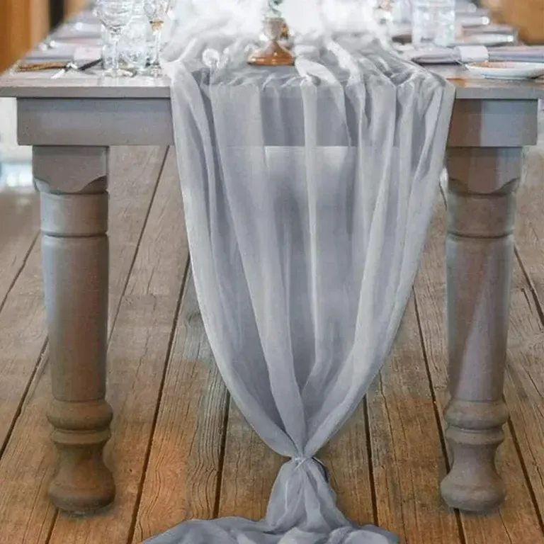 Chiffon Gray Runner