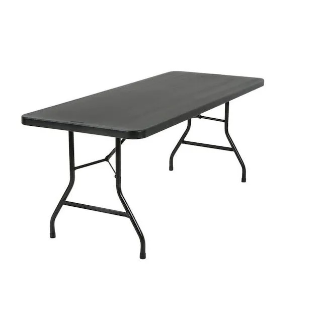 6ft Black table