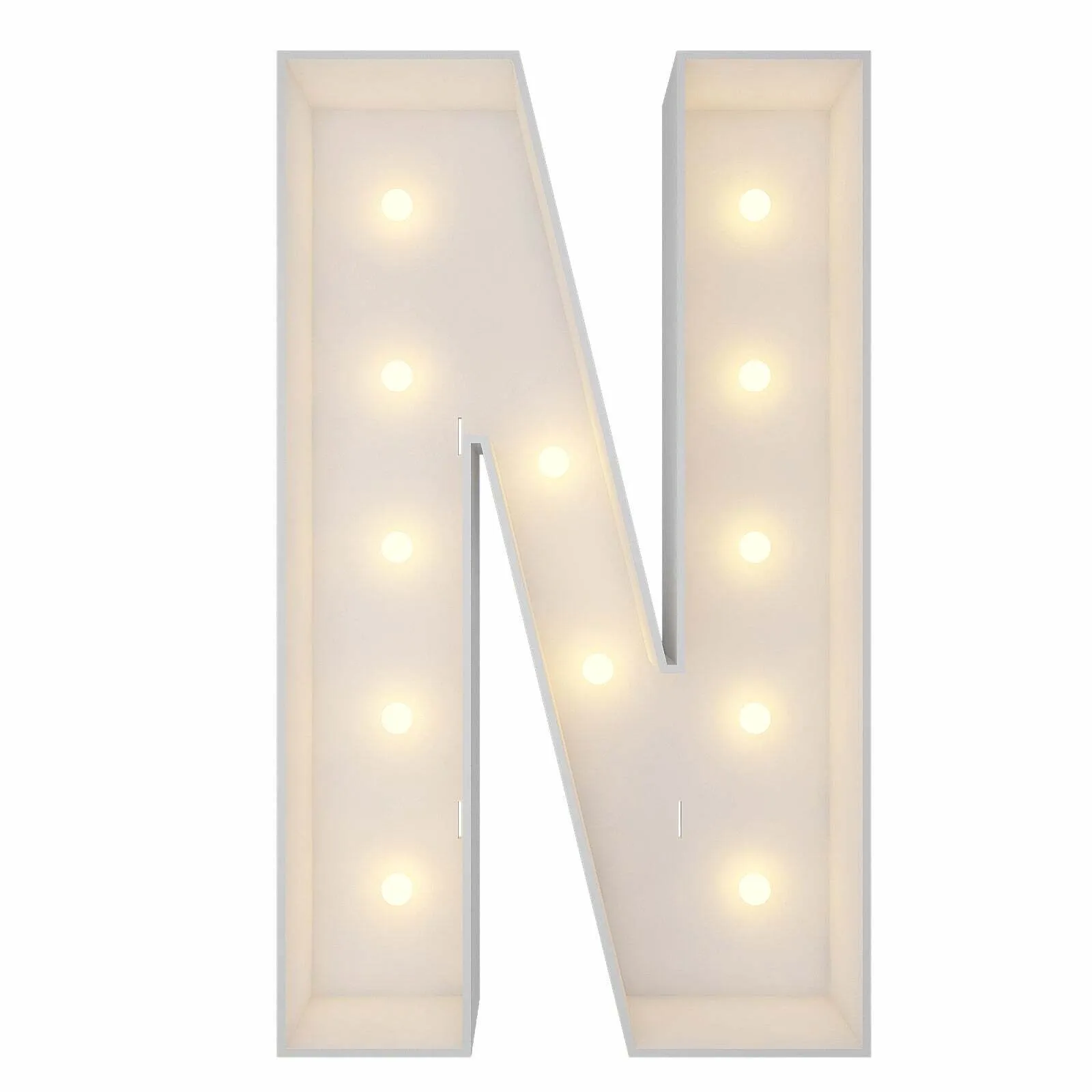 Letter “N” marquee 