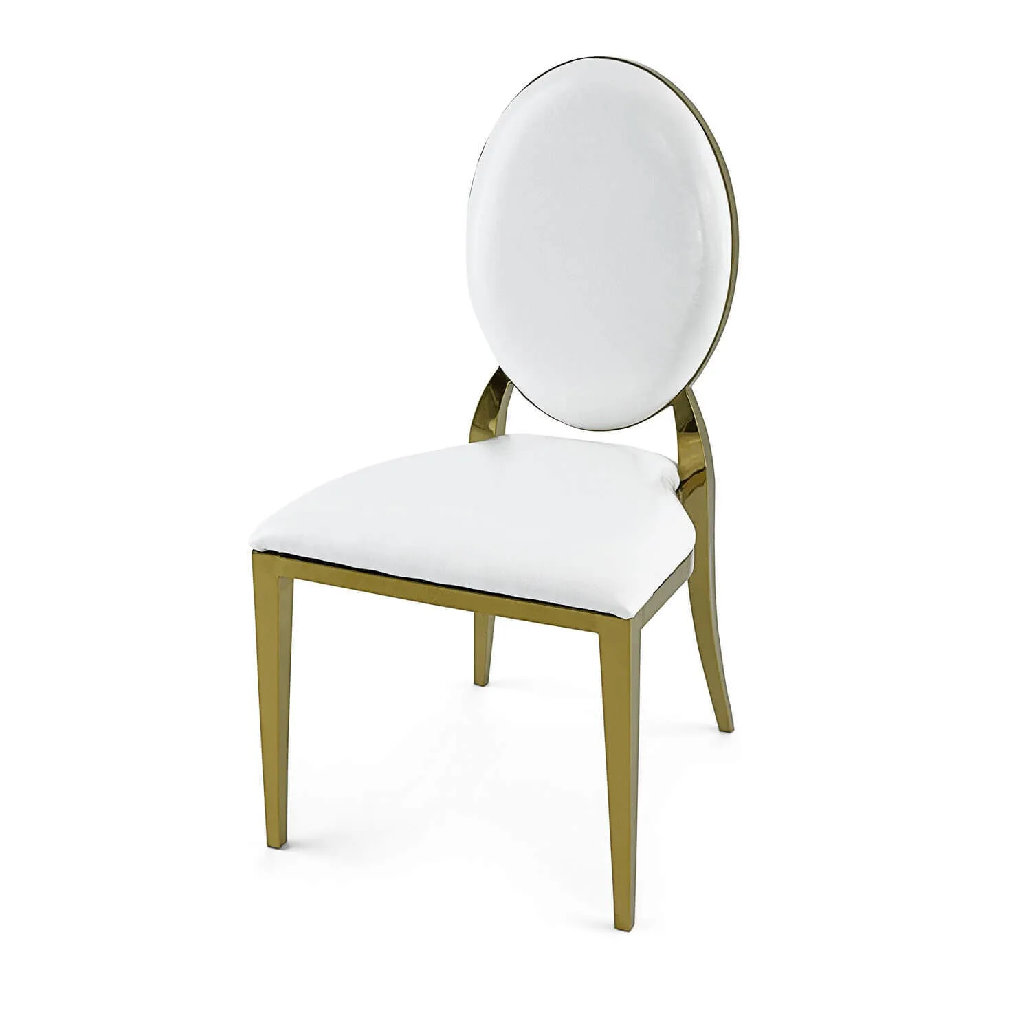 Padded Alexa Gold Chair 