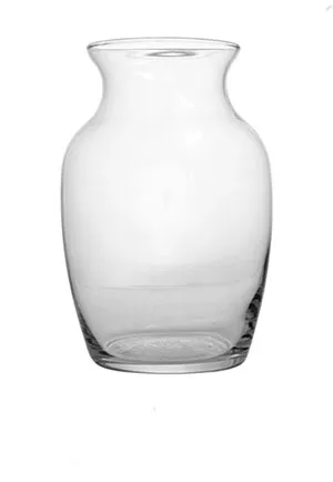 Oval Glass Vase