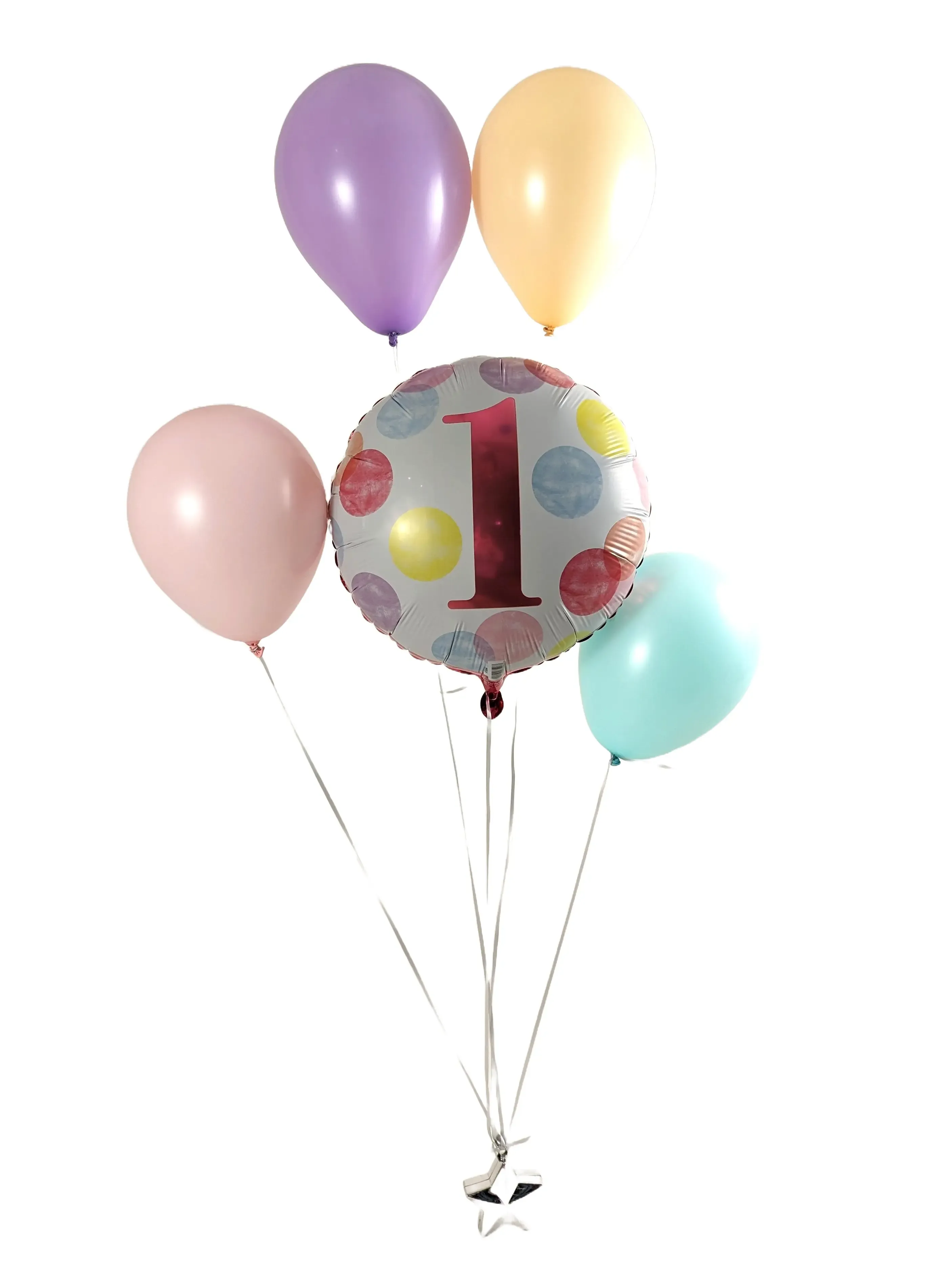 1. Geburtstag Strauss pink