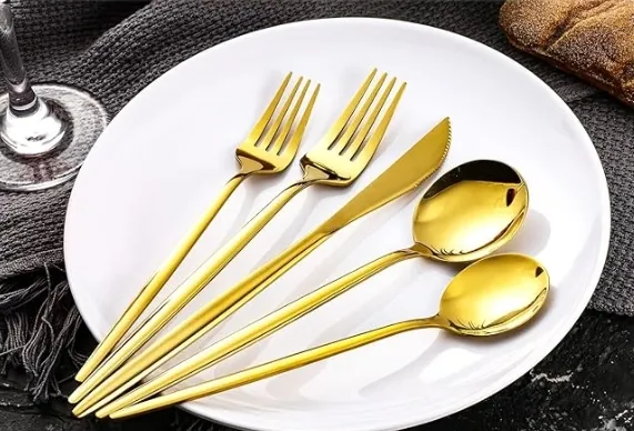 Dinner Knive- Gold