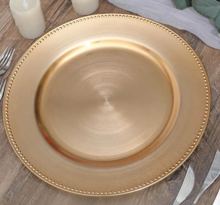Gold Chargers