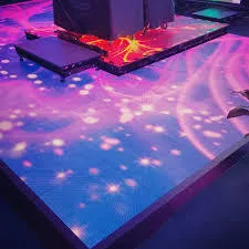 Pantalla LED de piso