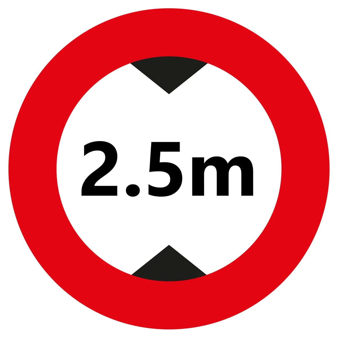 ⬆️ 2.5m