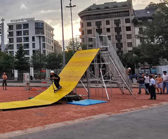 Prise d'élan 30m