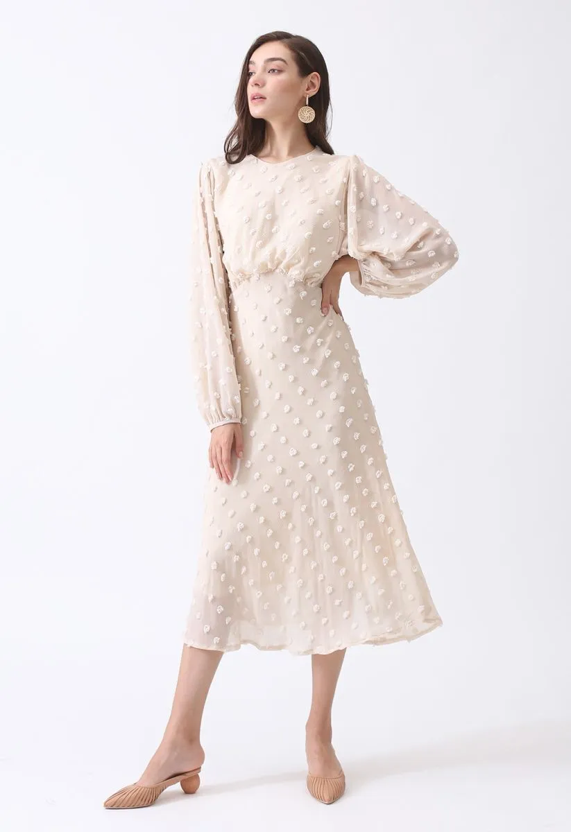 Cream Dress - Sheer ()